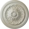 Ekena Millwork Wigan Ceiling Medallion, Hand-Painted Flash Blue, 16"OD x 2 1/4"P CM16WGFBS - alternate 1